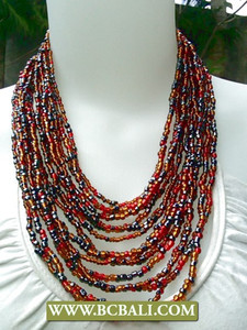 Múltiples cuentas de cristal de collares de estilo las mujeres - Product Image 5