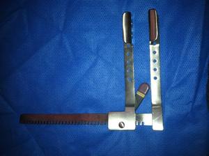 Détartreur côtelé Harken, en acier inoxydable, avec écran - Product Image 6