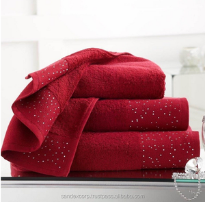 Meilleurs ensembles de serviettes de bain Nouveau design de haute qualité 100% coton Serviette de bain Design accrocheur Couleur Serviettes de bain en gros en Inde - Product Image 2