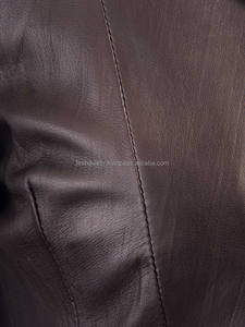 2015 à la mode élégant matelassé respirant hiver moto veste en cuir pour les femmes de haute qualité temps froid mode porter fait - Product Image 3