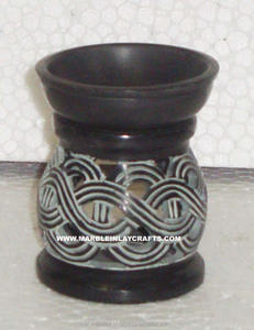 Excellent Black Stone Made Aroma Oil Burners - Product Image 1
