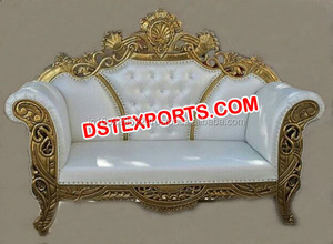 Asian Wedding Silver <b>Victorian</b> Sofa Set Royal <b>Victorian</b> Carved Silver Furniture Sofa Set Modern Wedding Sofa Set - Product Image 5