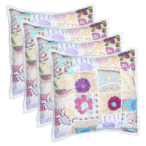 Funda de cojín de algodón, cuatro piezas - Product Image 1