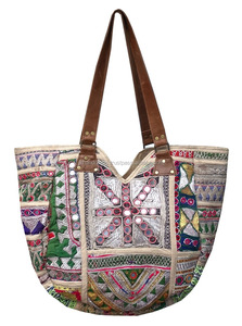 กระเป๋าถือปักลายสไตล์อินเดียกระเป๋าถือสไตล์วินเทจ - Product Image 3