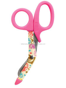 Ciseaux chirurgicaux manuels Delta Med pour pansements traumatiques, en acier inoxydable avec poignée en plastique, certifiés CE Classe I, ensemble d'instruments universels - Product Image 3