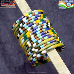 หินอ่อนผลหลายสีกำไลเครื่องประดับคริลิค - Product Image 4