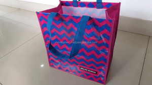 ถุงช้อปปิ้งผ้า PP ทอจากโรงงานเอเวอร์กรีน เวียดนาม รีไซเคิลได้ ใช้ซ้ำได้ มีหูหิ้วแบบยาว ขนาดสั่งทำได้ - Product Image 3