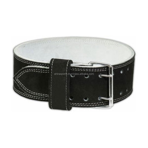 Unisex Neoprene Cowhide Leather Gym Belt Customizable Logo Breathable 7mm Weight <b>Lifting</b> <b>Strap</b> Body Powerlifting Training Knee - Product Image 1