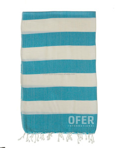 Alanya peshal ผ้าขนหนูตุรกีผ้าเช็ดตัวผ้าเช็ดตัวผ้าเช็ดตัวสีรุ้งแบบตุรกีทำจากตุรกี - Product Image 1