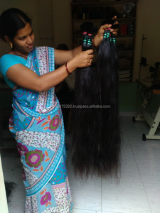 Cabello Humano Virgen Indio Sin Procesar, Liso, Grado Remy, 36 Pulgadas, 100g/113.5g para Trenzas - Product Image 3