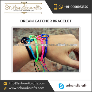 Lovely Gift Fashion Braided Indian Style Dream Catcher Bracelet for Someone Special - Product Image 1