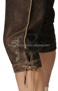 2024 hombres bávaros Lederhosen Oktoberfest disfraces cerveza Festival hombre Correa pantalones Cosplay Halloween fiesta traje con personalizar - Product Image 4