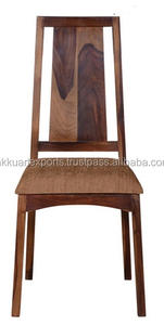 เก้าอี้รับประทานอาหารไม้เนื้อแข็ง | เฟอร์นิเจอร์รับประทานอาหารสไตล์ลอฟท์ทันสมัย | เก้าอี้ลายไม้ทำด้วยมือสำหรับบ้านร้านอาหาร - Product Image 2