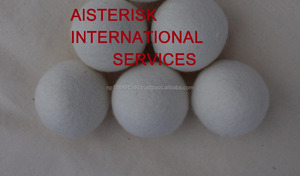 Asterisk-boules à linge en laine de nouvelle-zélande, feutre fait à la main, doux en tissu naturel, 100% - Product Image 4