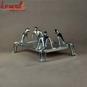 Art — décoration de maison en laiton abstrait fait à la main, produit de créateur, vente en gros - Product Image 2