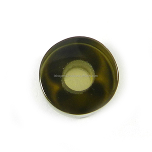Perles en Quartz fumé, perles à pneus lisses, avec gros trous, 14x8x5mm, 30 pièces - Product Image 2