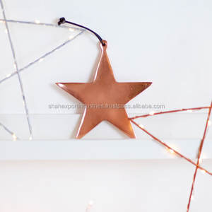 เครื่องประดับตกแต่งคริสต์มาสรูปดาวทองแดงแบบแขวนสำหรับต้นไม้ขนาดใหญ่อุปกรณ์ตกแต่งงานปาร์ตี้อุปกรณ์ตกแต่งงานปาร์ตี้จำนวนมาก - Product Image 2