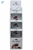 Confiture de fruits Papier Affichage Étagères Présentoir Légers Carton BMP-SHELVES Unique-face 10-15kg/couche 3 -5