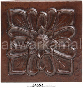 Azulejo de pared de cocina de cobre más vendido de los países europeos diseño de mariposa - Product Image 2