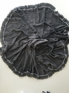 Toalla de playa redonda de lavado de piedra, baño, toalla de playa redonda turca de algodón 100%, venta al por mayor en Estados Unidos - Product Image 2