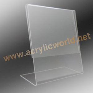 Soporte de menú de plástico, base de señal de menú - Product Image 6