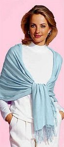 Chal de Pashmina de viscosa acrílica larga a la moda de color, diseño liso bordado para adultos para ropa de invierno al aire libre - Product Image 4