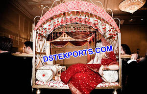 Doli/Palki de boda india, hermoso Palki decorativo, novedad - Product Image 6