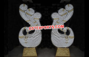 Pilier en cristal avec Pot de fleurs pour mariage, petits piliers, pour décoration de mariage, pour passerelles, colonne - Product Image 3