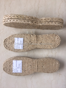 2023 semelles en Jute de haute qualité, meilleures ventes, semelle en Jute confortable pour la fabrication de chaussures espadrilles, semelle en Jute plate de Style traditionnel - Product Image 3