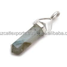 Pendentif personnalisable en argent sterling avec lapis-lazuli, style bohème, pour homme et femme, idéal pour les occasions festives - Product Image 2