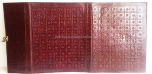 Ấn Độ Thủ Công Tùy Chỉnh Thiết Kế Da Tập Tin Da Thư Mục Trong Thiết Kế Đẹp - Product Image 4