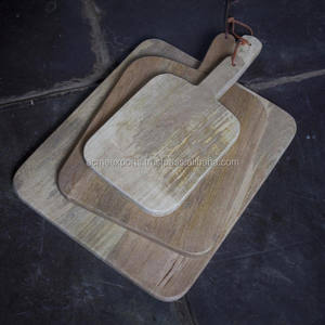 Tabla de cortar de madera hecha a mano, para cocina, grande, venta al por mayor - Product Image 1