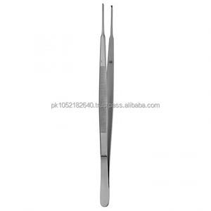 Tang tisu <span class=keywords><strong>Gerald</strong></span> 7 "ujung bergerigi Super halus dengan Pin panduan baja tahan karat Jerman dibuat dari baja tahan karat Jerman kelas