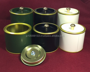 Lata de té de metal negro impresa personalizada a precios razonables - Product Image 4