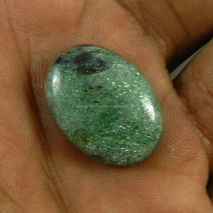 ¡Gran Oferta! Jaspe Fucsita Verde de 2.82 g, Cabujón Ovalado de 17*23 mm, Piedra Preciosa Natural para Joyería Hecha a Mano, IG1077 Ishu Gems - Product Image 3