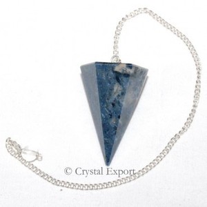 Sodalite Faceted Pendulums - Product Image 1
