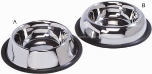 Maxfresh Stainless Steel <b>Dog</b> Bowl Solid Color Rounded Shape Food Grade Material Simple Style Dishwasher Safe Heat Resistant - Product Image 5