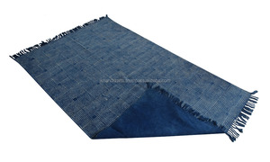 Wholesale Indigo Block <b>Print</b> Area Rugs - Product Image 5