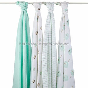 <b>Personalized</b> Swaddle Best Price Cotton <b>Baby</b> Muslin Swaddle <b>Blankets</b> - Product Image 3