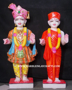 Makrana Marble Swami Narayan Statues - Product Image 1