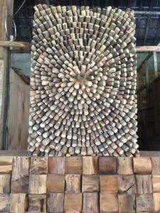 Decoración de pared de madera reciclada, elegante decoración artística para el hogar para decoración del hogar - Product Image 2