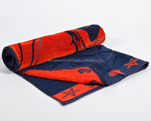 ผ้าขนหนูชายหาดสำหรับเล่นกอล์ฟผ้าคอตตอน100% ผ้าแจ็คการ์ดดีไซน์สวยงามขายส่งเป็นจำนวนมาก - Product Image 1