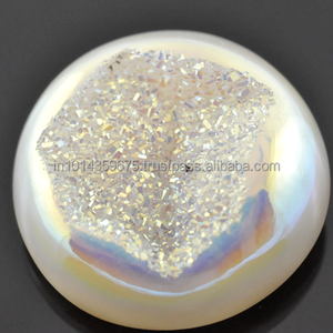 
 
 
 Piedras Preciosas de Ágata Natural con Recubrimiento de Drusa Sueltas al por Mayor para la Fabricación de Joyas - Forma de Ventana de Perla Dorada, Todos los Colores, Fabricación en India - Product Image 5