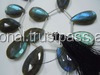 Cuentas de Piedra Labradorita Azul Fuego de Grado AAA al por Mayor, Piedras Preciosas Sueltas de 10-16 mm con Forma de Gota para Pulseras Hechas a Mano - Product Image 2