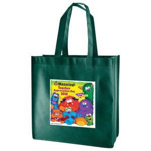 Sac fourre-tout non tissé Standard 3 pièces, coutures cousues, poignées renforcées, gousset latérale et inférieure - Product Image 3