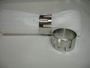 Porte-serviettes en laiton fait main moderne, écologique, vintage, pour la maison, l'hôtel, le restaurant, les mariages, les fêtes, décoration de table, luxe - Product Image 5