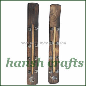 กระถางธูปไม้สไตล์แฮนด์เมดสำหรับใช้หอม - Product Image 4