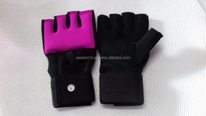 <b>Pink</b> GEL PADDED PROWRAPS Inner Hand <b>Wrap</b> Glovse MMA Boxing Wrist Fight Pair AASI ENTERPRISES - Product Image 5