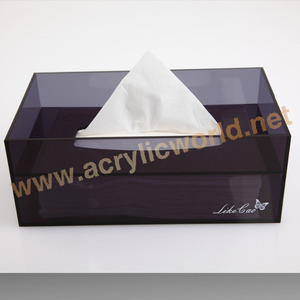 กล่องกระดาษทิชชูอะคริลิคกล่องทิชชู/ผู้ถือผ้าเช็ดปาก - Product Image 3