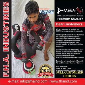 Hombre Dummies MMA Grappling UFC hecho de cuero PU de alta calidad por FHA INDUSTRIES